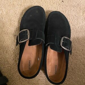 Sonoma Black women Shoes with Buckle